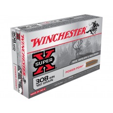 Winchester Super-X .308 Winchester 180 Gr. Power-Point- Box of 20