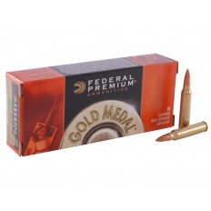 Federal Premium Gold Medal .223 Remington 69 Gr. Sierra MatchKing Hollow Point Boat Tail- Box of 20
