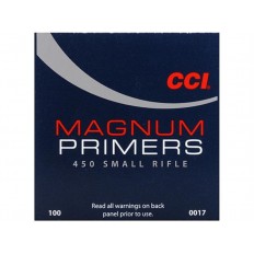 CCI Small Rifle Magnum Primers #450- 17-100