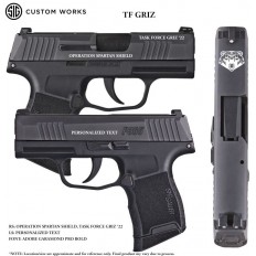 MF GRIZ SIG SAUER Commemorative Pistol- P365 Micro-Compact Black (365-9-BXR3-MS)