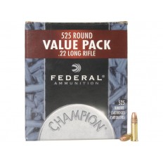 Federal Champion Target .22 Long Rifle 36 Gr. Plated Lead Hollow Point 745