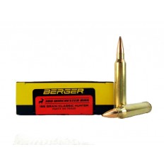 Berger Match Grade .300 Winchester Magnum 185 Gr. Classic Hunter Jacketed Hollow Point- 70020