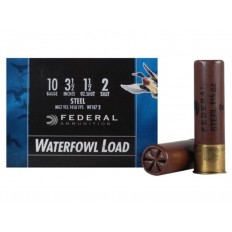 Federal Speed-Shok Waterfowl 10 Gauge 3-1/2" 1-1/2 oz #2 Non-Toxic Steel Shot- Box of 25