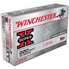 Winchester Super-X .220 Swift 50 Gr. Pointed Soft Point- Box of 20