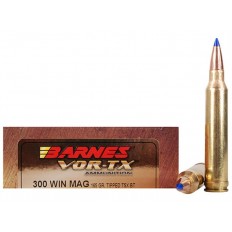 Barnes VOR-TX .300 Winchester Magnum 165 Gr. Tipped TSX Bullet Boat Tail- Lead-Free- Box of 20