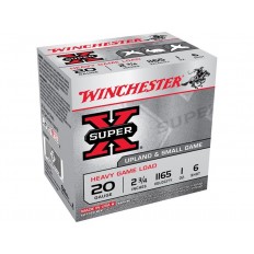 Winchester Super-X Heavy Game Load 20 Gauge 2-3/4" 1 oz #6 Shot- Box of 25