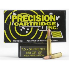 PCI 7.5x54 French 150 Gr. Soft Point- Box of 20