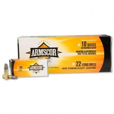 Armscor Standard Velocity .22 Long Rifle 40 Gr. Lead Solid Point