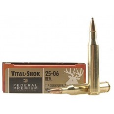 Federal Premium Vital-Shok .25-06 Remington 117 Gr. Sierra GameKing BTSP- Box of 20