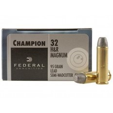 Federal .32 H&R Magnum 95 Gr. Lead SWC - Box of 20