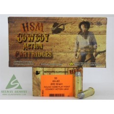 HSM Factory Blemish .44-40 200 Gr. Round Nose Flat Point "Cowboy Action" Lead