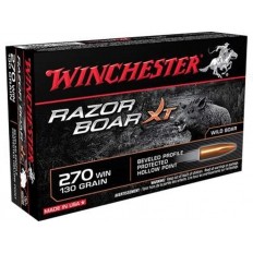 Winchester Razorback XT .270 Winchester 130 Gr. Hollow Point- Lead-Free - S270WB