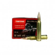 Norma Tactical 5.56x45mm NATO 62 Gr. SS109 Penetrator Full Metal Jacket-2425729