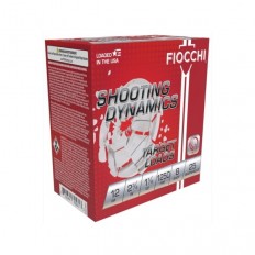 Fiocchi Shooting Dynamics Target Load 12 Gauge 2-3/4" 1-1/8 oz #8 Shot- 12SD18X8
