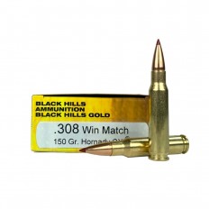 Black Hills Gold .308 Winchester 150 Gr. Hornady CX Polymer Tip-Lead Free-1C308BHGN17