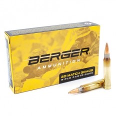 Berger Match Grade .223 Remington 77 Gr. OTM Tactical- 23030