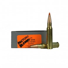 HSM Factory Blemish Low Recoil .308 Winchester 150 Gr. Sierra Tipped Spitzer Boat Tail- 308-44-N-FB