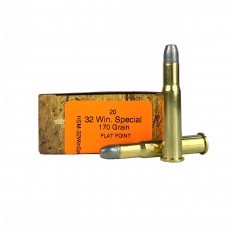 HSM .32 Winchester Special 170 Gr. Lead Flat Point-32WINSPE-2-N