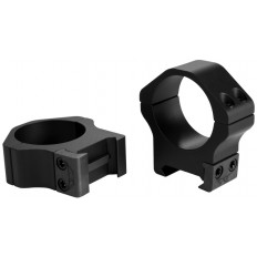 Warne 1" Maxima Horizontal- Fixed Weaver/Picatinny-Style Scope Rings- Low Height-500M