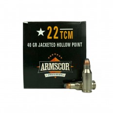Armscor USA .22 TCM 40 Gr. Jacketed Hollow Point- 50326