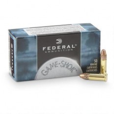 Federal Game-Shok .22 Long Rifle Hyper Velocity 31 Gr. Plated Lead Hollow Point- 724-50