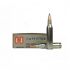 Hornady Outfitter .243 Winchester 80 Gr. CX Polymer Tip- Lead-Free- 804574