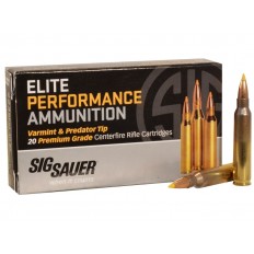 SIG SAUER Elite Performance Premium Grade .223 Remington 40 Gr. Varmint & Predator Tip- E223V1