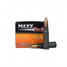 MAXXTech 7.62x39mm 122 Gr. Full Metal Jacket Steel Case-  ES076240