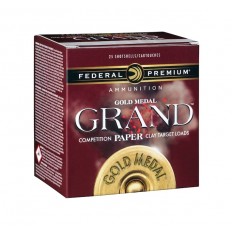 Federal Gold Medal Grand Paper 12 Gauge 2-3/4" 1-1/8 oz #8 Shot-GMT1178