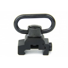 AR15 Picatinny Sling Adapter Mount with QD Push Button Sling Swivel- MAR064
