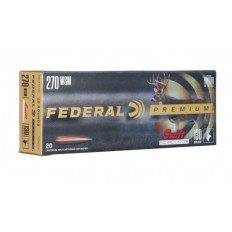 Federal Premium .270 Winchester Short Magnum (WSM) 130 Gr. Swift Scirocco II- P270WSMSS1