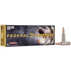 Federal Premium .300 Winchester Short Magnum (WSM) 180 Gr. Nosler Partition- P300WSMB