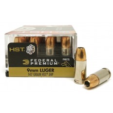 Federal Premium Personal Defense 9mm Luger 147 Gr. HST Jacketed Hollow Point- P9HST2S