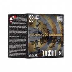 Federal Premium Black Cloud 28 Gauge 3" 3/4 oz #4 Non-Toxic FlightStopper Steel Shot-PWBX2854