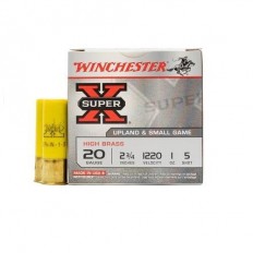 Winchester Super-X High Brass 20 Gauge 2-3/4" 1oz #5 Shot- X205