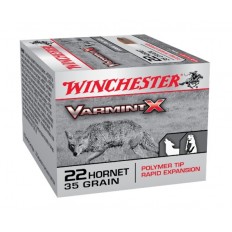 Winchester Varmint-X .22 Hornet 35 Gr. Rapid Expansion Polymer Tip- X22P