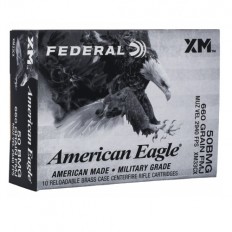 Federal American Eagle XM .50 BMG 660 Gr. Full Metal Jacket- XM33CX