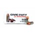 G2 Research Civic Duty 9mm Luger 100 Gr. Solid Copper Projectile- Lead Free- 00602
