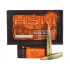 HSM Factory Blemish .338 Lapua 300 Gr. HPBT Match- Lapua Brass- COAL 3.680- 338Lapua-3-N68-L-FB