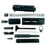 AR15 Pistol Kit without Lower Parts Kit .300 AAC Blackout 1 in 7" Twist 7.5" Barrel with Pistol Buffer Tube - ARPKIT-BR377-P