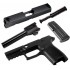 SIG SAUER Caliber X-Change Kit P320 Sub-Compact 9mm- Black