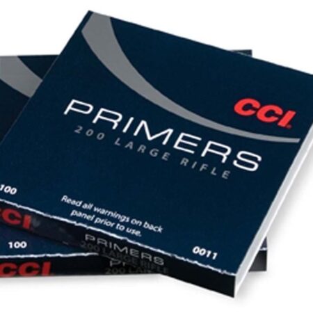 CCI Large Rifle Primers #200- Box of 1000 (HAZMAT Fee Required)- 11