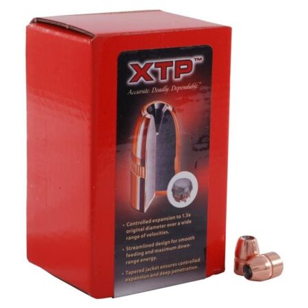 Hornady Bullets .44 Caliber (.430 Diameter) 200 Gr. XTP Jacketed Hollow Point- Box of 100- 44100