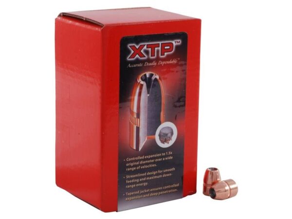 Hornady Bullets .44 Caliber (.430 Diameter) 200 Gr. XTP Jacketed Hollow Point- Box of 100- 44100
