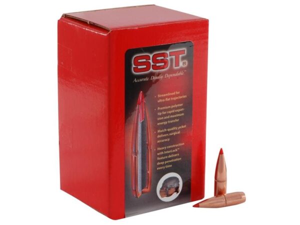 Hornady Bullets 7mm (.284 Diameter) 139 Gr. InterLock SST Boat Tail- Box of 100- 28202