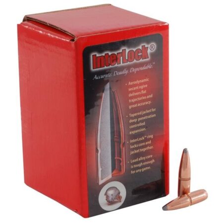 Hornady Bullets .243 Caliber and 6mm (.243 Diameter) 100 Gr. InterLock Boat Tail Spire Point- Box of 100- 2453