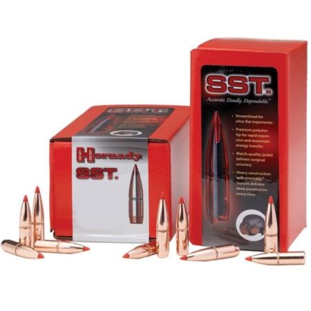 Hornady Bullets 6.5mm (.264 Diameter) 140 Gr. SST Polymer Tip- Box of 100- 26302