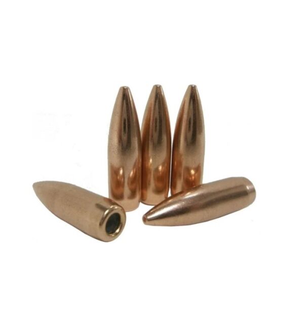 Prvi Partizan Bullets .22 Caliber (.224 Diameter) 62 Gr. FMJ BT- Bag of 100- PPB224FMJ62