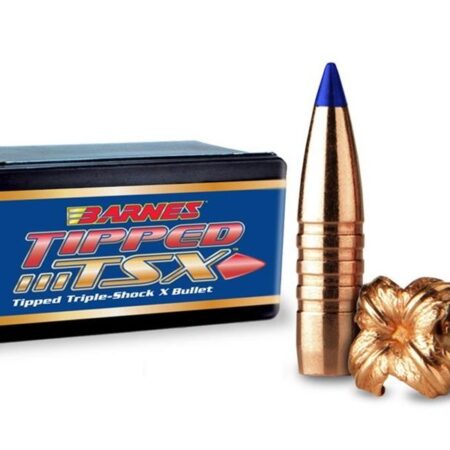 Barnes Bullets .30 Caliber (.308 Diameter) 165 Gr. Tipped TSX Spitzer Boat Tail- Lead Free- Box of 50- 30368
