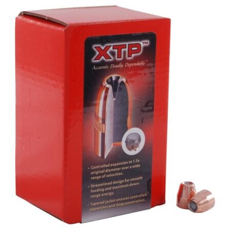 Hornady Bullets .45 Caliber (.451 Diameter) 185 Gr. XTP Jacketed Hollow Point- Box of 100- 45100